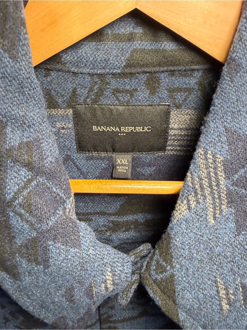 BANANA REPUBLIC - Maverick Patterned Trucker Jacket - Men’s 2XL - Picture 4 of 15